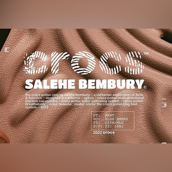 SALEHE BEMBURY X CROCS POLLEX CLOG KUWATA - Picture 15 of 16